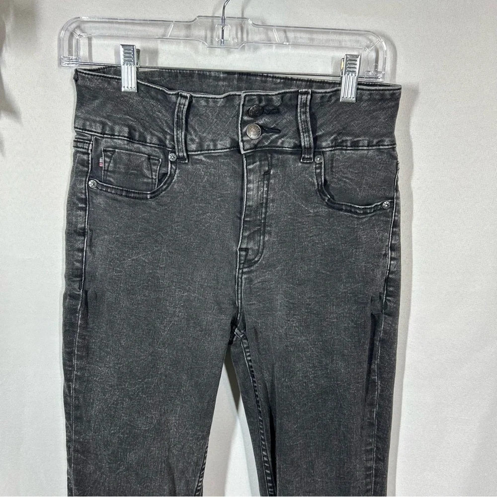 Vigoss | Rebel High Rise Skinny Leg Black Jeans Denim Cotton Women’s Size 27